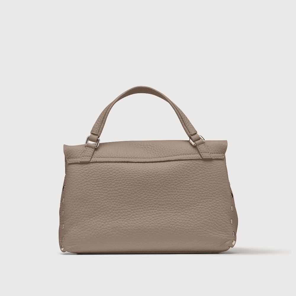 Zanellato BORSA POSTINA® SMALL IN PELLE MARTELLATA GREY CENERINO | Zanellato Qualità