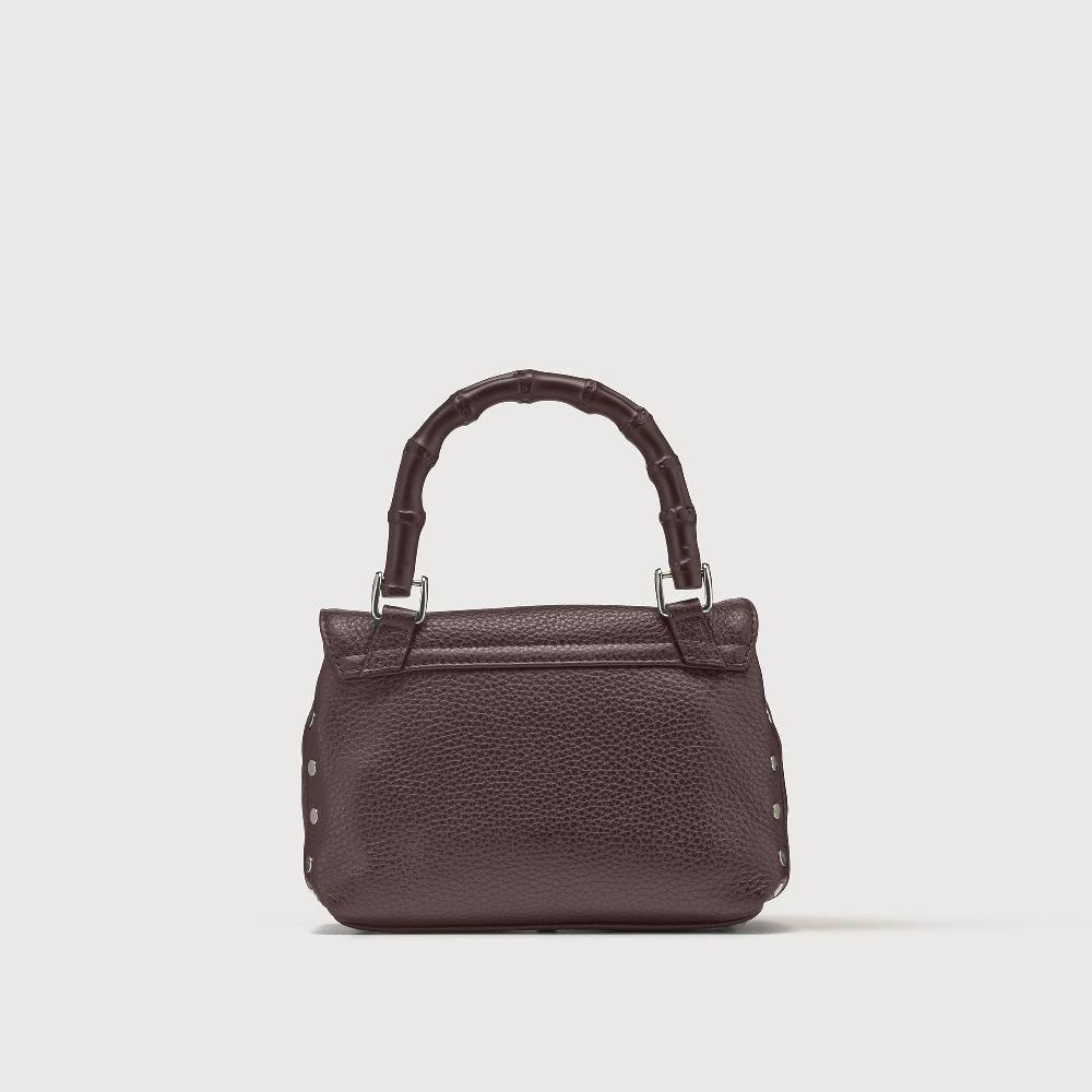 Zanellato BORSA POSTINA® BABY IN PELLE MARTELLATA BROWN MOCACCINO | Zanellato Negozi Online