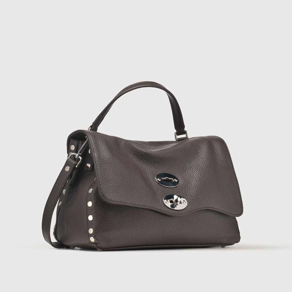 Zanellato BORSA POSTINA® SMALL IN PELLE MARTELLATA BROWN MOCACCINO | Zanellato Affare Del Giorno