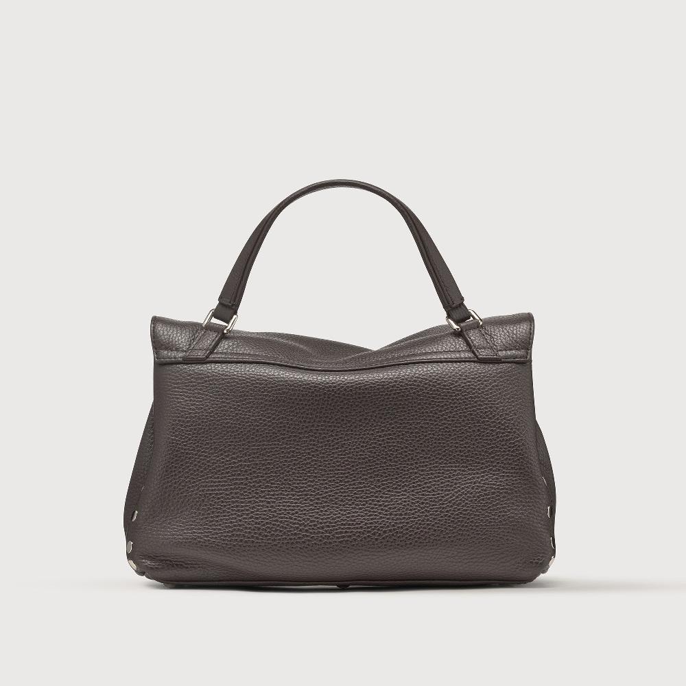 Zanellato BORSA POSTINA® SMALL IN PELLE MARTELLATA BROWN MOCACCINO | Zanellato Affare Del Giorno