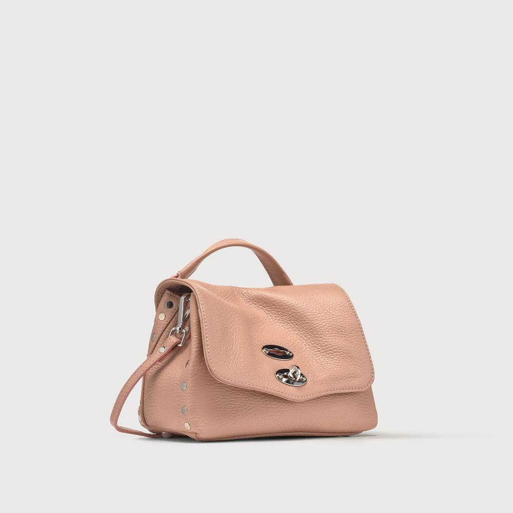 Zanellato BORSA POSTINA® BABY IN PELLE MARTELLATA PINK NUDE | Zanellato Economico