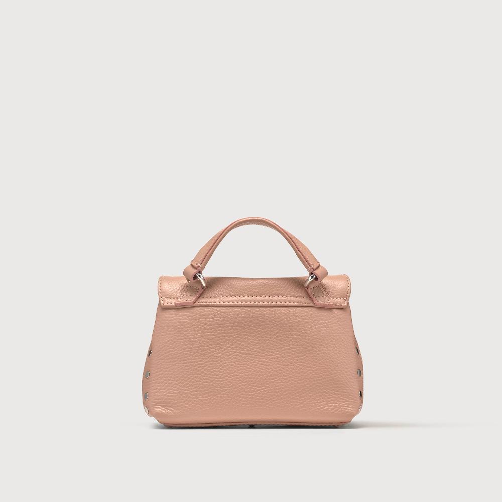 Zanellato BORSA POSTINA® BABY IN PELLE MARTELLATA PINK NUDE | Zanellato Economico