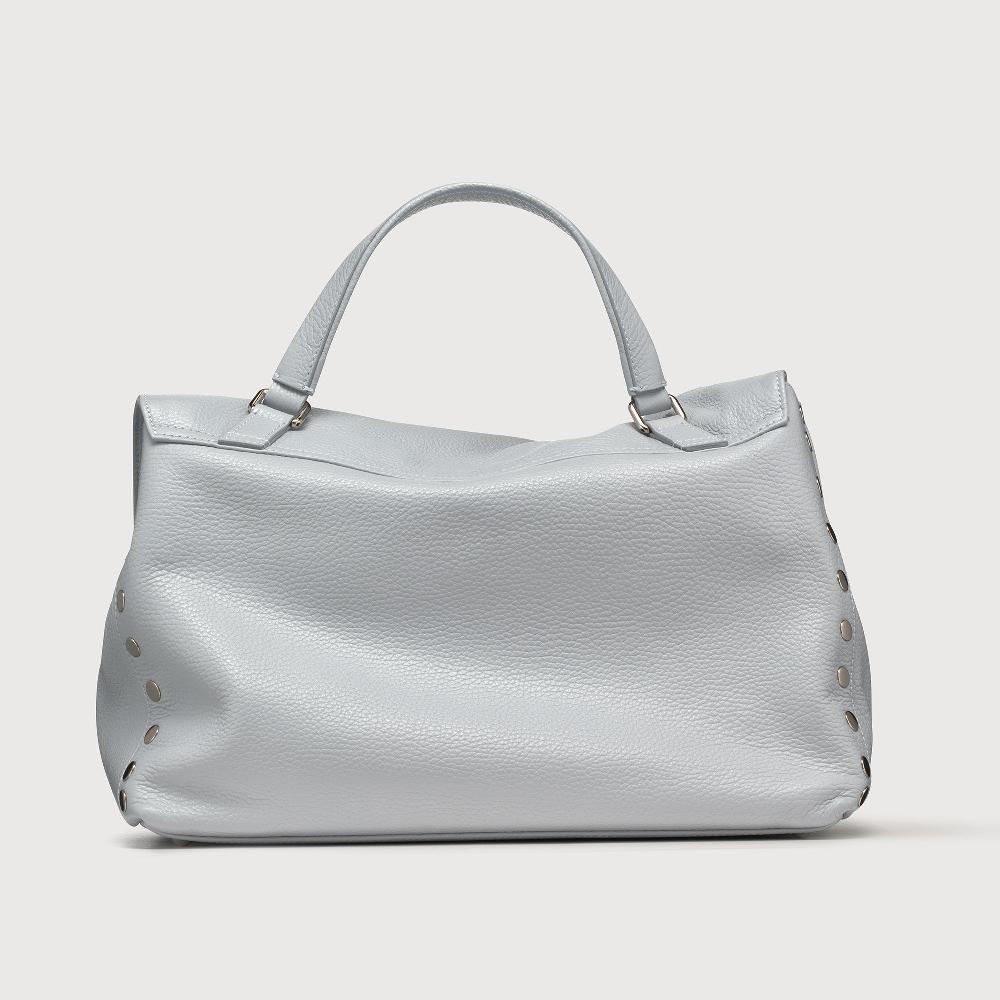 Zanellato BORSA POSTINA® MEDIUM IN PELLE MARTELLATA GREY CLOUD | Zanellato Outlet