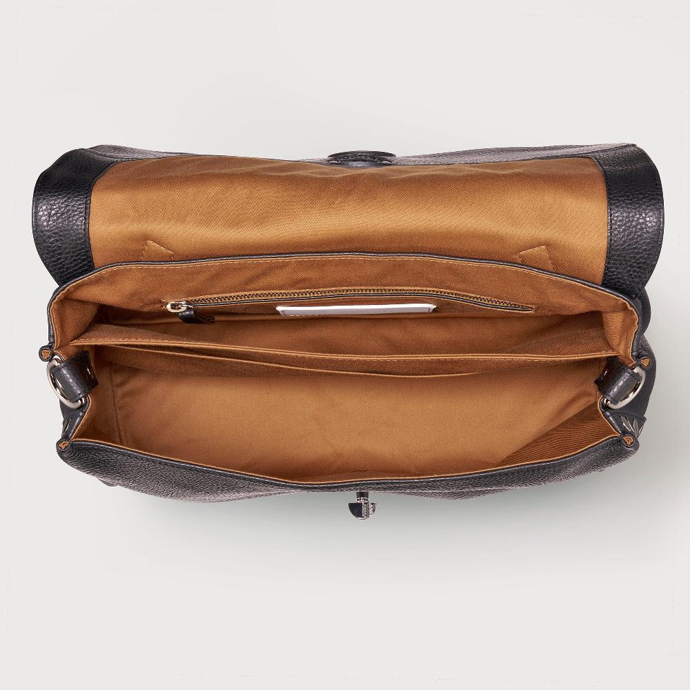 Zanellato BORSA POSTINA® MEDIUM IN PELLE MARTELLATA BLACK NERO | Zanellato Saldi
