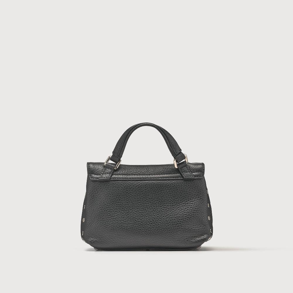Zanellato BORSA POSTINA® BABY IN PELLE MARTELLATA BLACK NERO | Zanellato Offerte