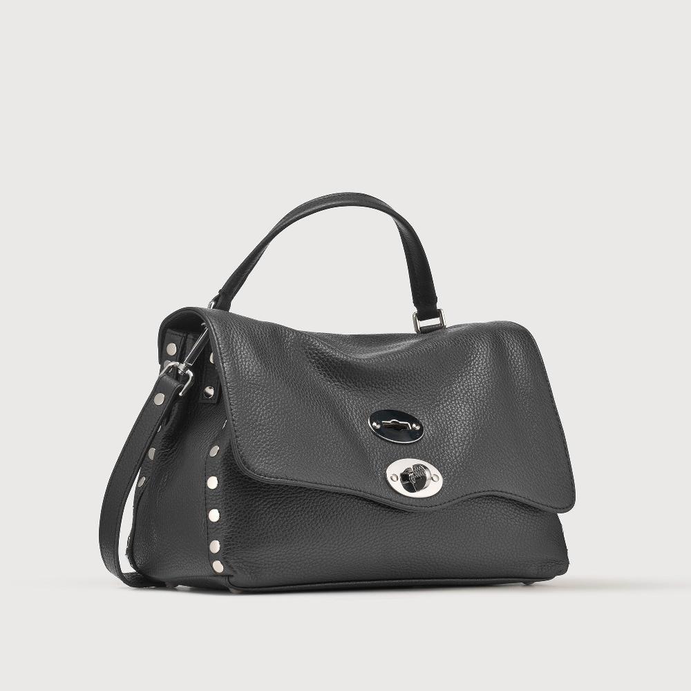 Zanellato BORSA POSTINA® SMALL IN PELLE MARTELLATA BLACK NERO | Zanellato Hotsell