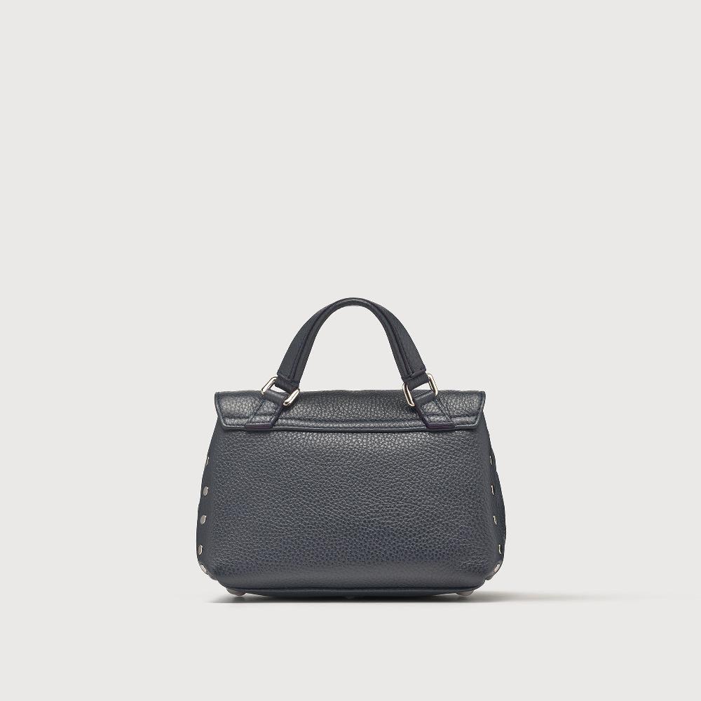 Zanellato BORSA POSTINA® BABY IN PELLE MARTELLATA DARK NAVY | Zanellato Vendite Flash
