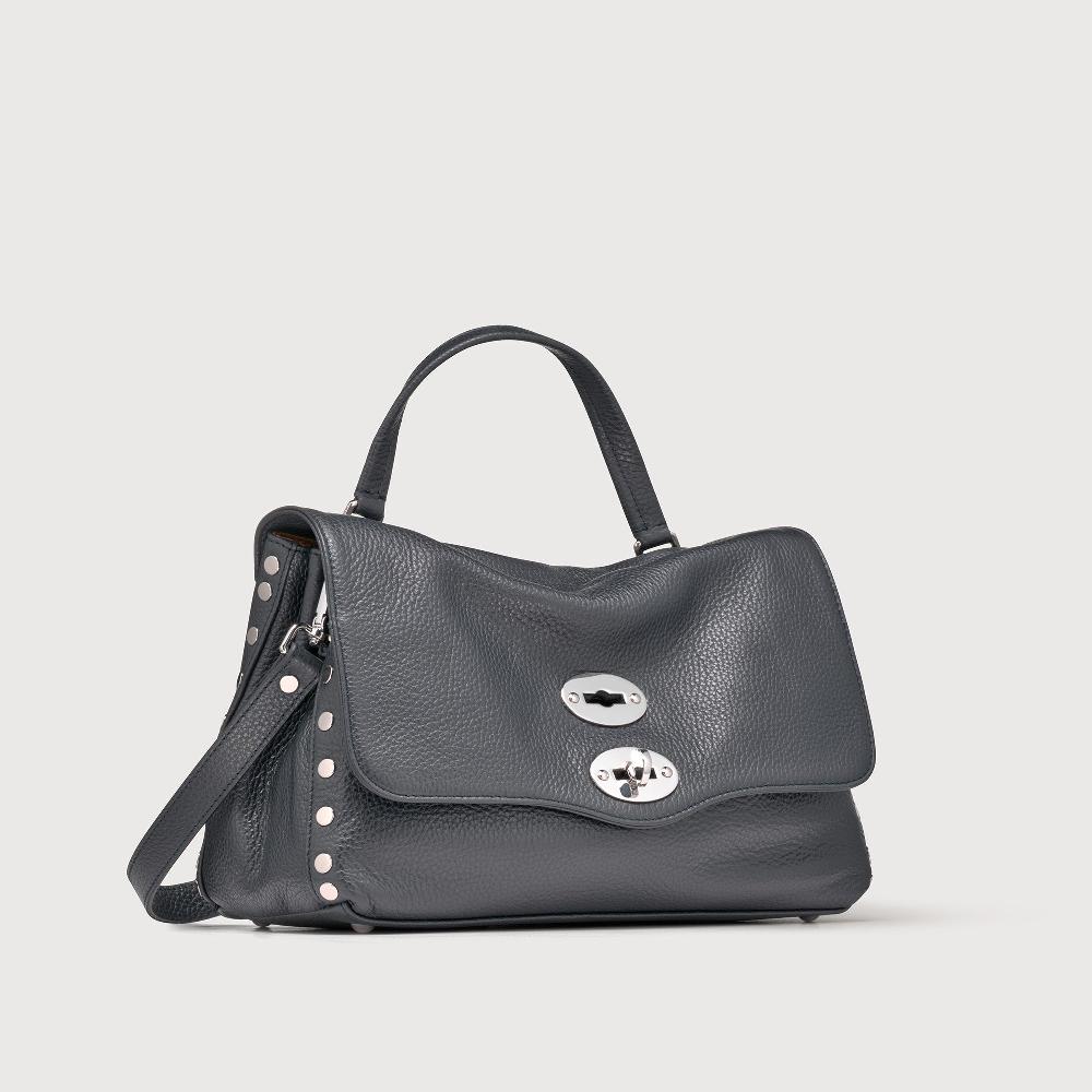 Zanellato BORSA POSTINA® SMALL IN PELLE MARTELLATA DARK NAVY | Zanellato Sconto di tempo limitato