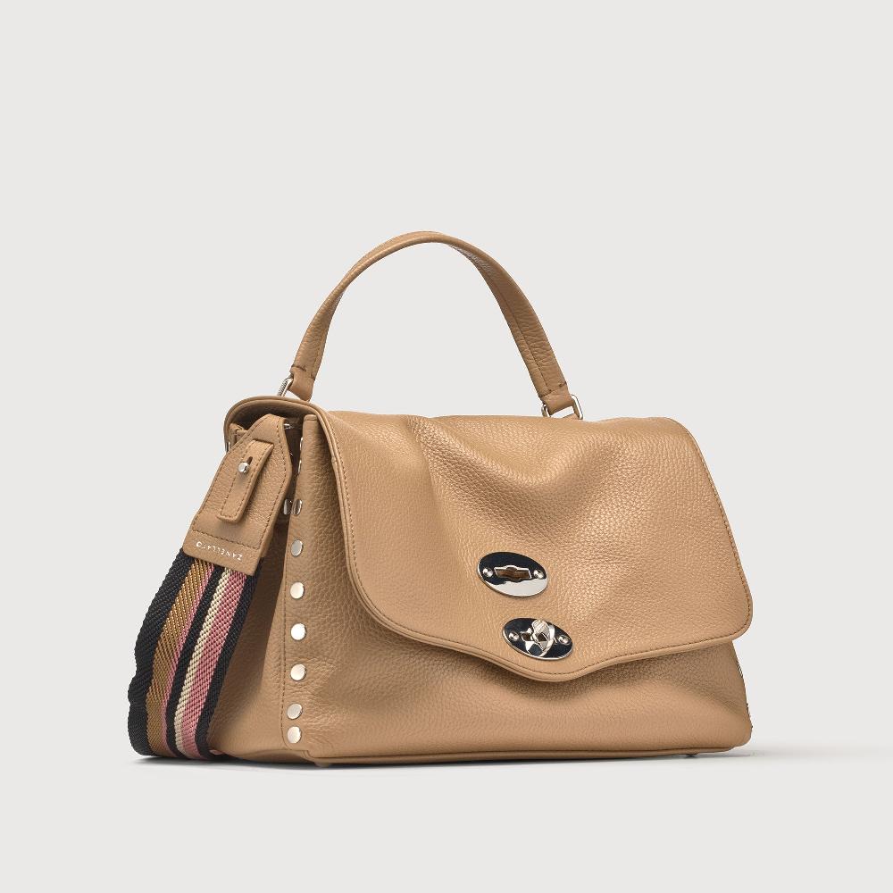 Zanellato BORSA POSTINA® SMALL IN PELLE MARTELLATA CAPPUCCINO | Zanellato Acquista Ora