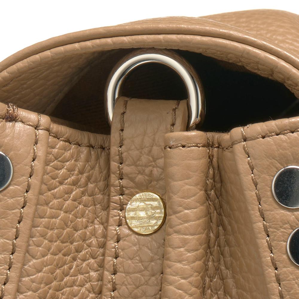 Zanellato BORSA POSTINA® SMALL IN PELLE MARTELLATA CAPPUCCINO | Zanellato Acquista Ora
