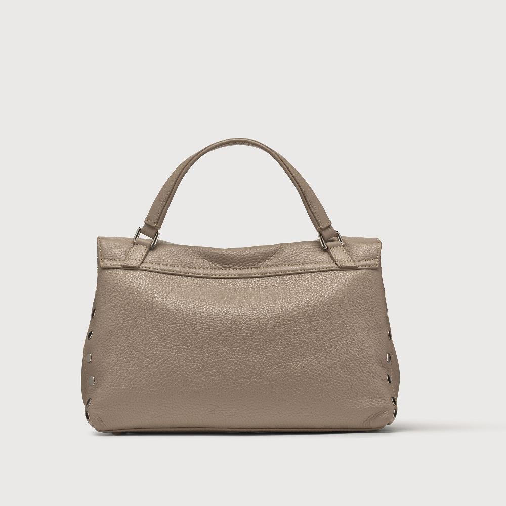Zanellato BORSA POSTINA® SMALL IN PELLE MARTELLATA CRETA | Zanellato Consegna Veloce