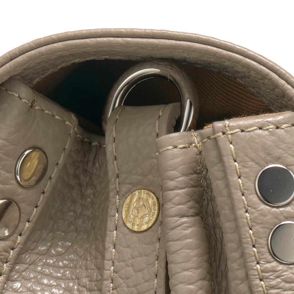 Zanellato BORSA POSTINA® SMALL IN PELLE MARTELLATA CRETA | Zanellato Consegna Veloce
