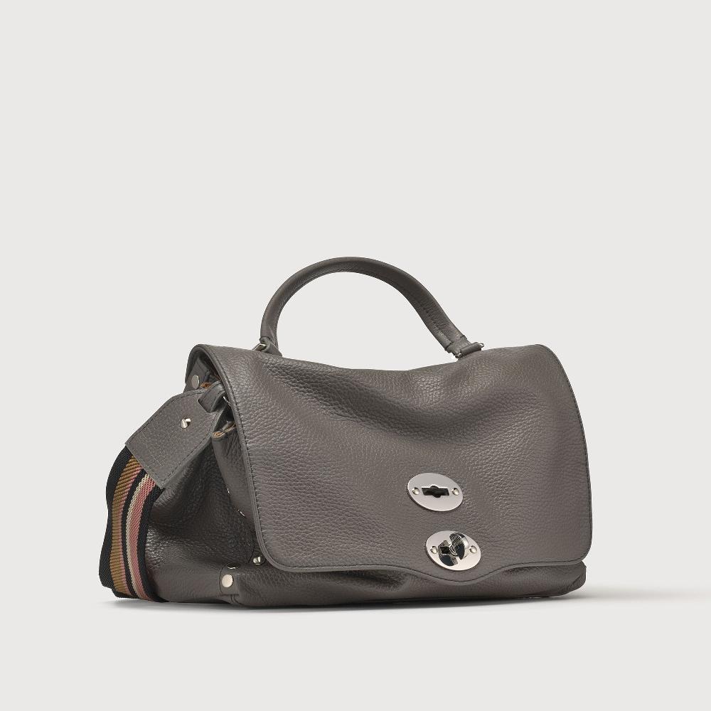 Zanellato BORSA POSTINA® SMALL IN PELLE MARTELLATA MONTEBIANCO | Zanellato Promozione Limitata