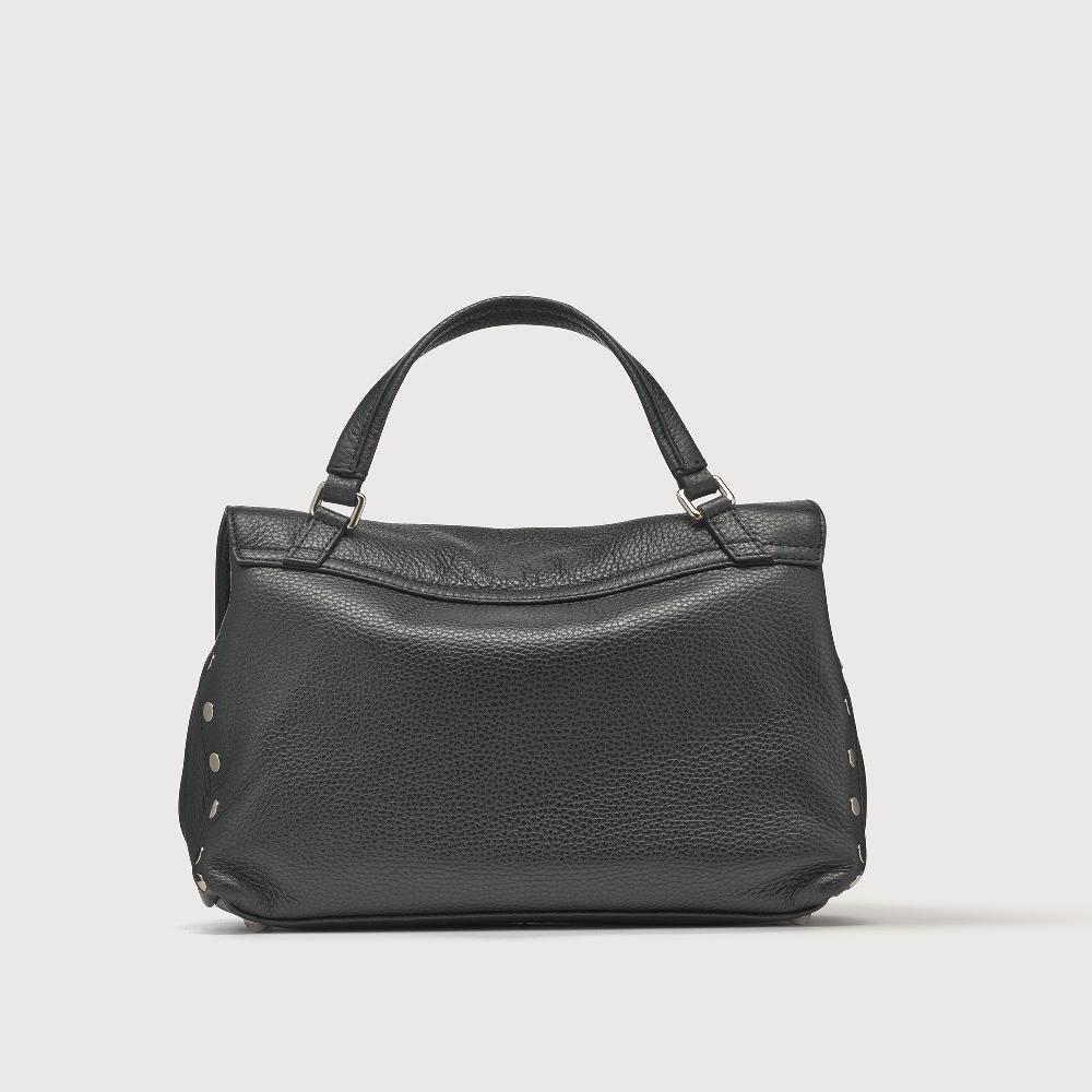 Zanellato BORSA POSTINA® SMALL IN PELLE MARTELLATA BLACK NERO | Zanellato Fino Al -60%