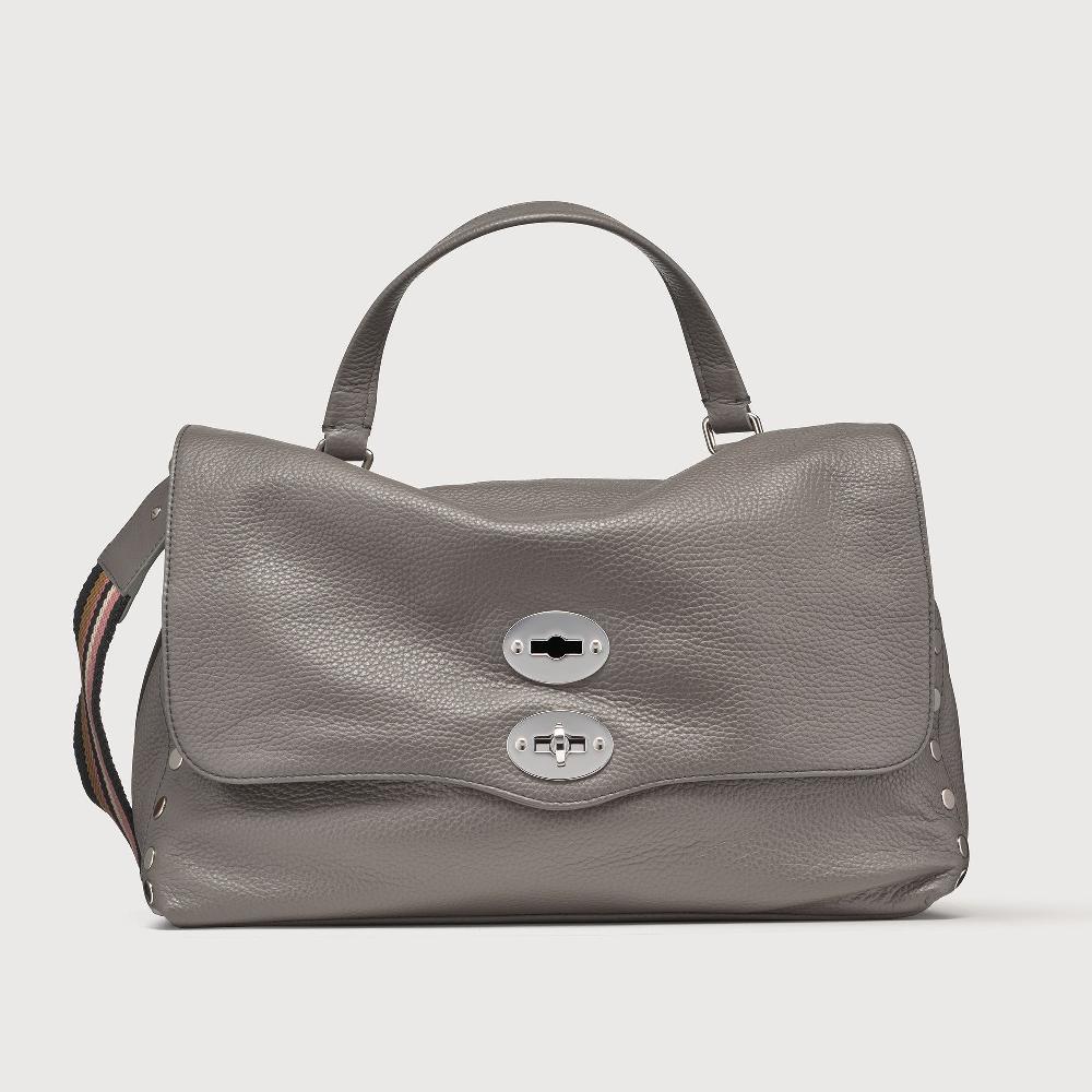 Zanellato BORSA POSTINA® MEDIUM IN PELLE MARTELLATA MONTEBIANCO | Zanellato Shopping Online