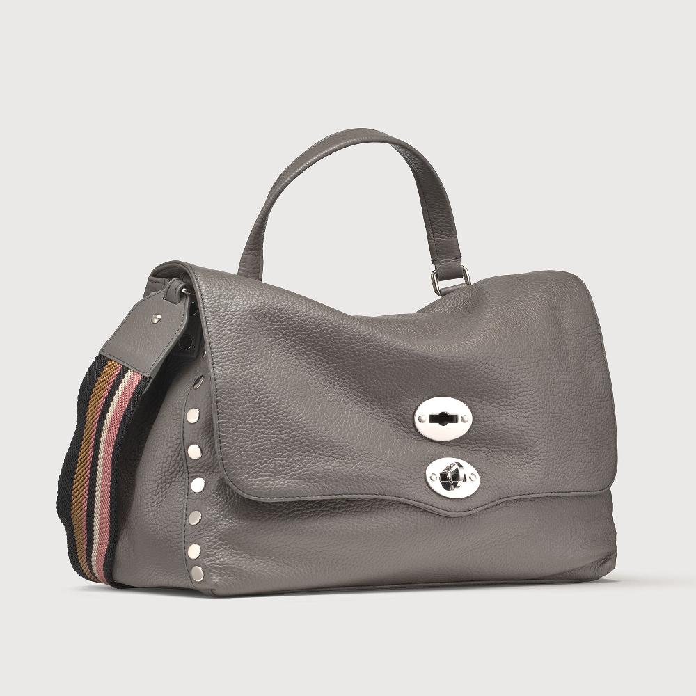 Zanellato BORSA POSTINA® MEDIUM IN PELLE MARTELLATA MONTEBIANCO | Zanellato Shopping Online