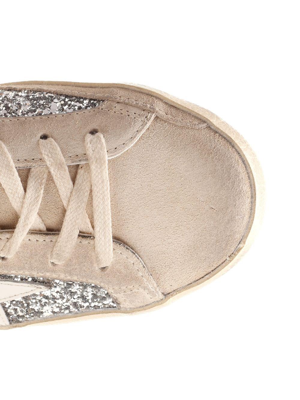 Al Duca D'Aosta Golden Goose Sneakers "Super Star" glitter Economico
