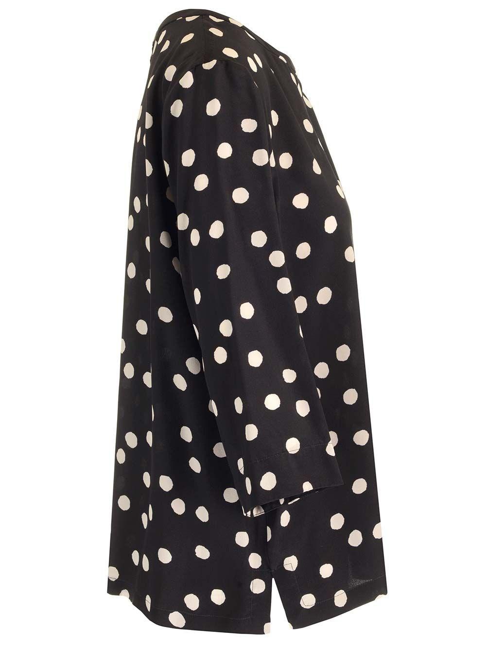 Al Duca D'Aosta 's Max Mara Blusa "Arturo" in crepe Nuovo