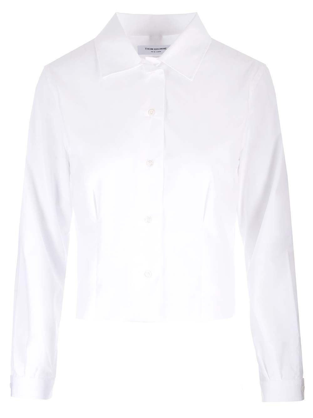 Al Duca D'Aosta Thom Browne Camicia corta in popeline
