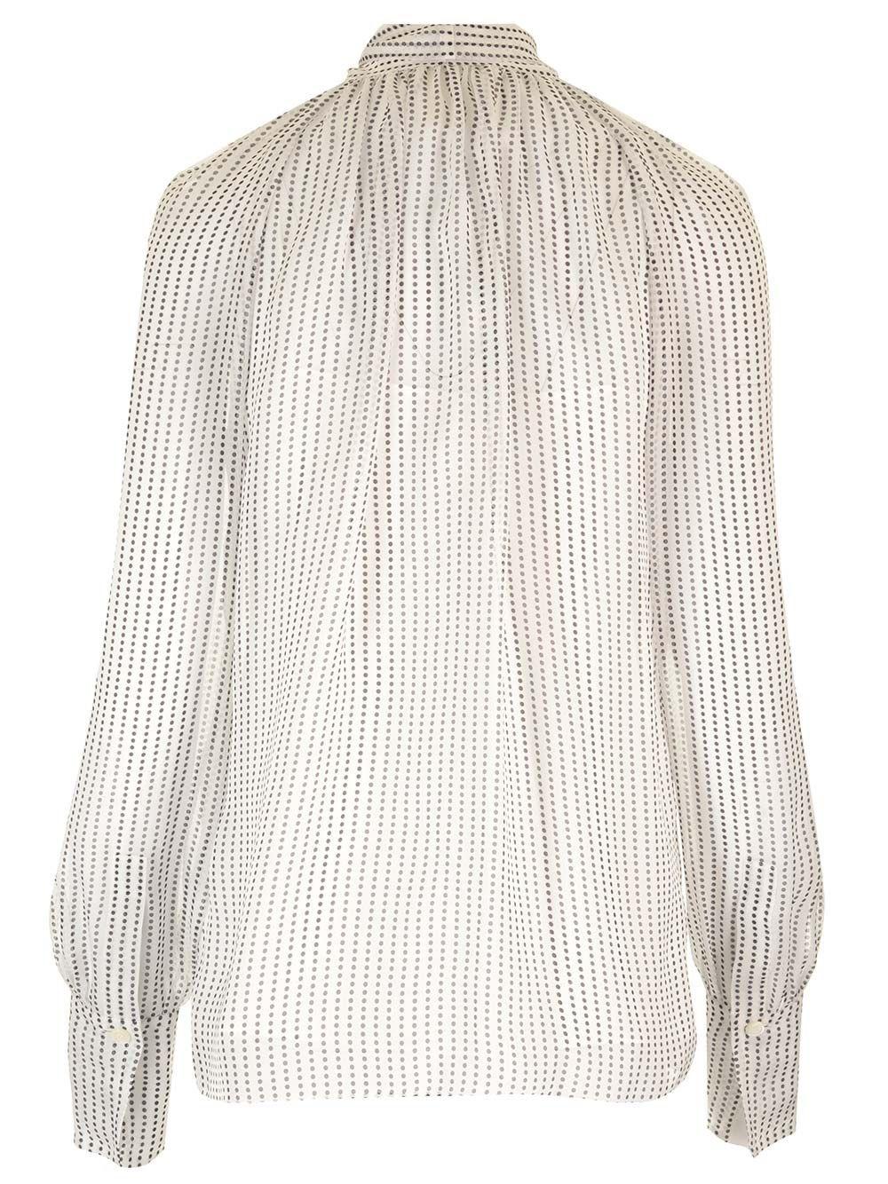Al Duca D'Aosta Givenchy Blusa in seta a pois Presa