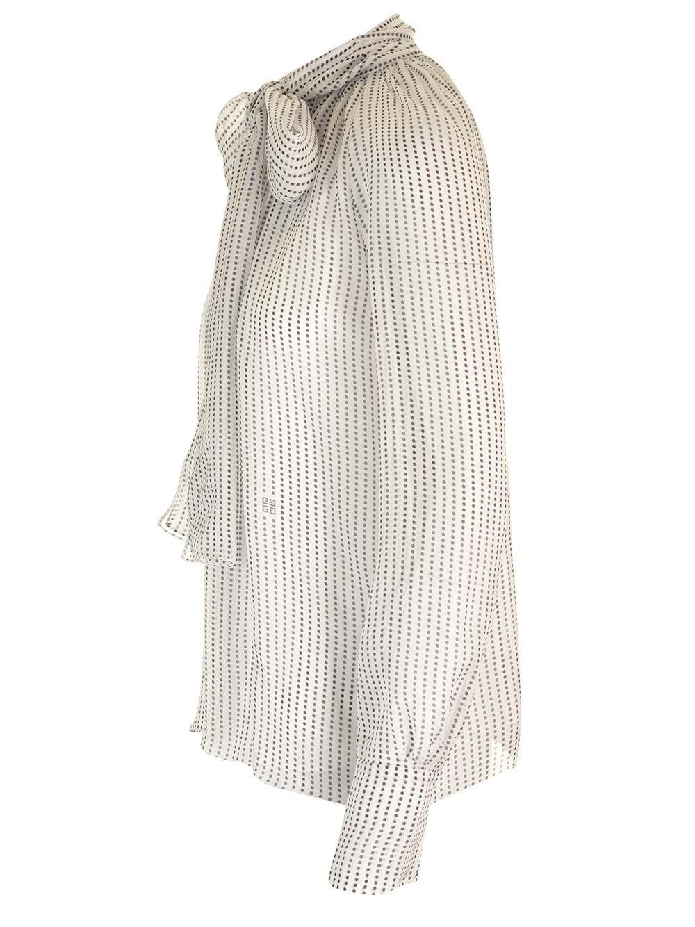 Al Duca D'Aosta Givenchy Blusa in seta a pois Presa