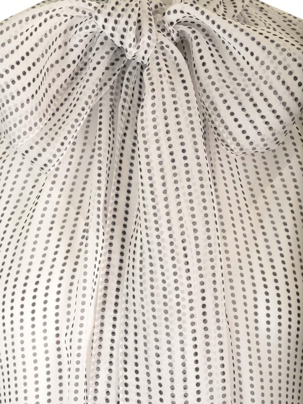 Al Duca D'Aosta Givenchy Blusa in seta a pois Presa