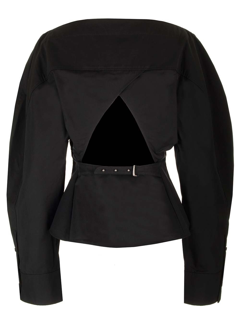 Al Duca D'Aosta Jacquemus Camicia "Barco" nera Offerta