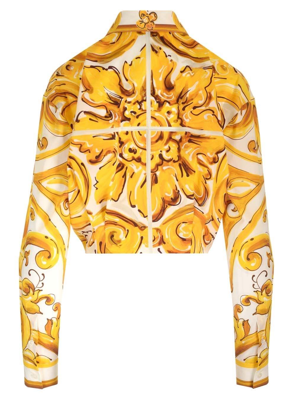 Al Duca D'Aosta Dolce & Gabbana Camicia cropped Saldi