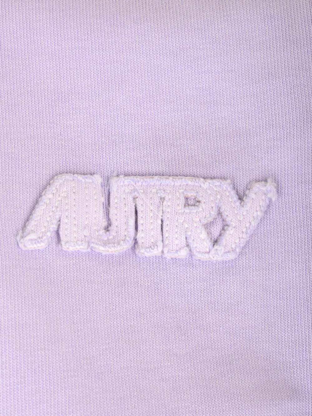 Al Duca D'Aosta Autry T-shirt cropped lilla Sconto