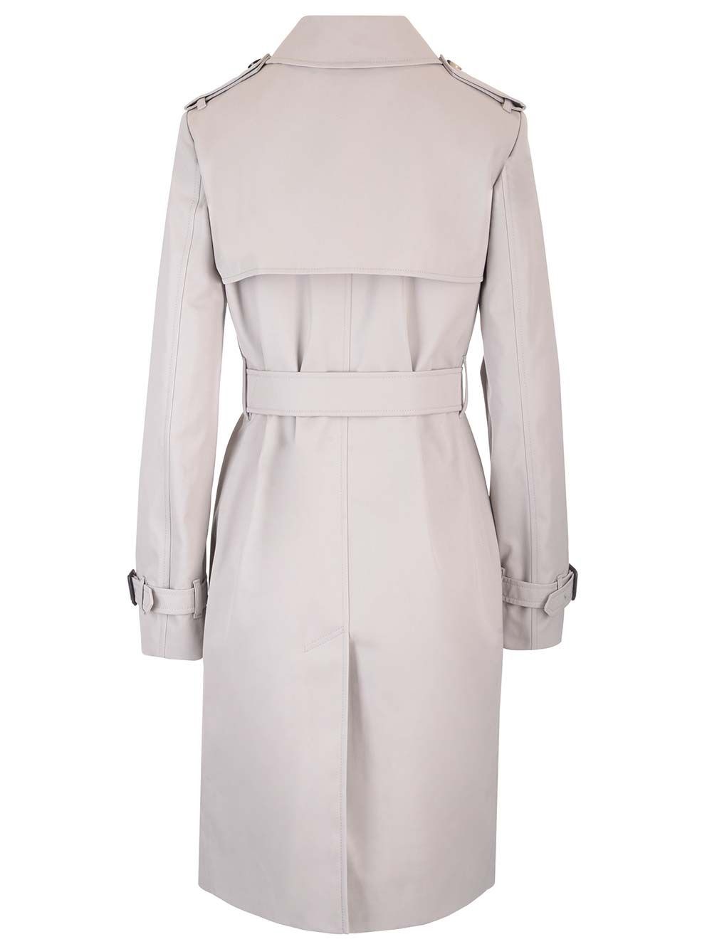 Al Duca D'Aosta Burberry Trench medio in misto cotone Prezzo Ridotto