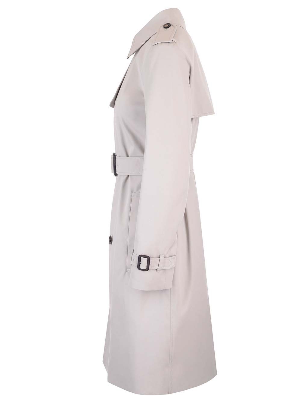 Al Duca D'Aosta Burberry Trench medio in misto cotone Prezzo Ridotto