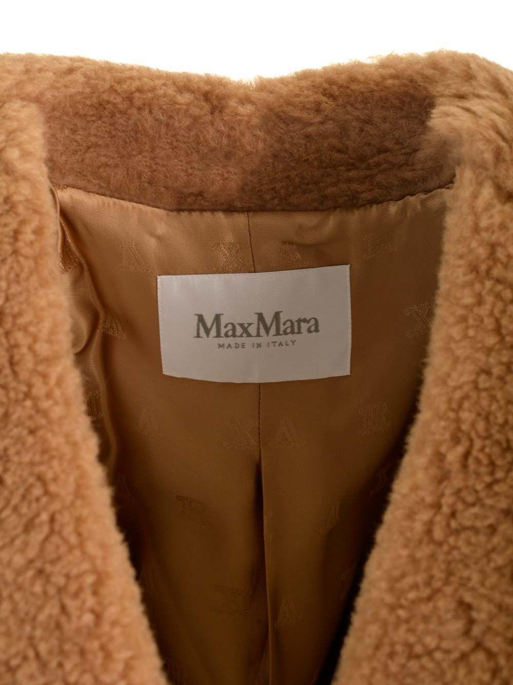 Al Duca D'Aosta Max Mara LOOK 24 - GARDONE TEDDY BIKER SILK CAMEL Offerta
