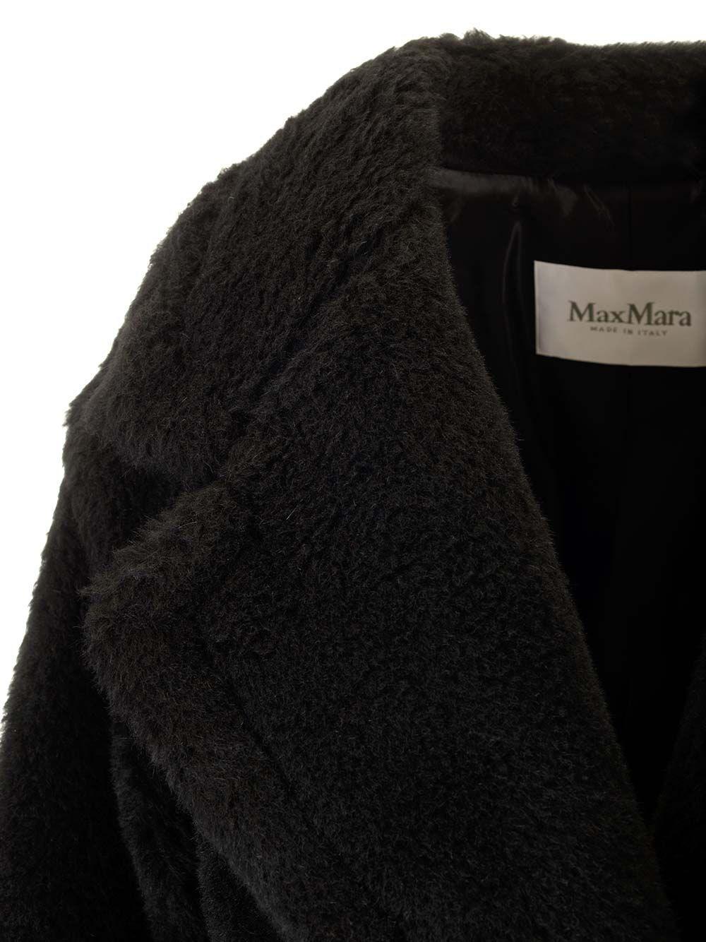 Al Duca D'Aosta Max Mara Giubbotto crop in tessuto Teddy Outlet