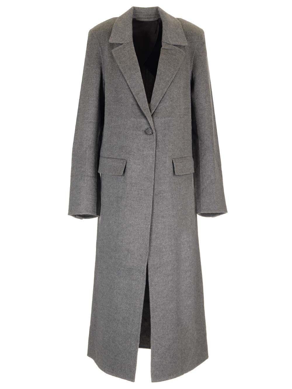 Al Duca D'Aosta Toteme Cappotto classico in lana double Saldi