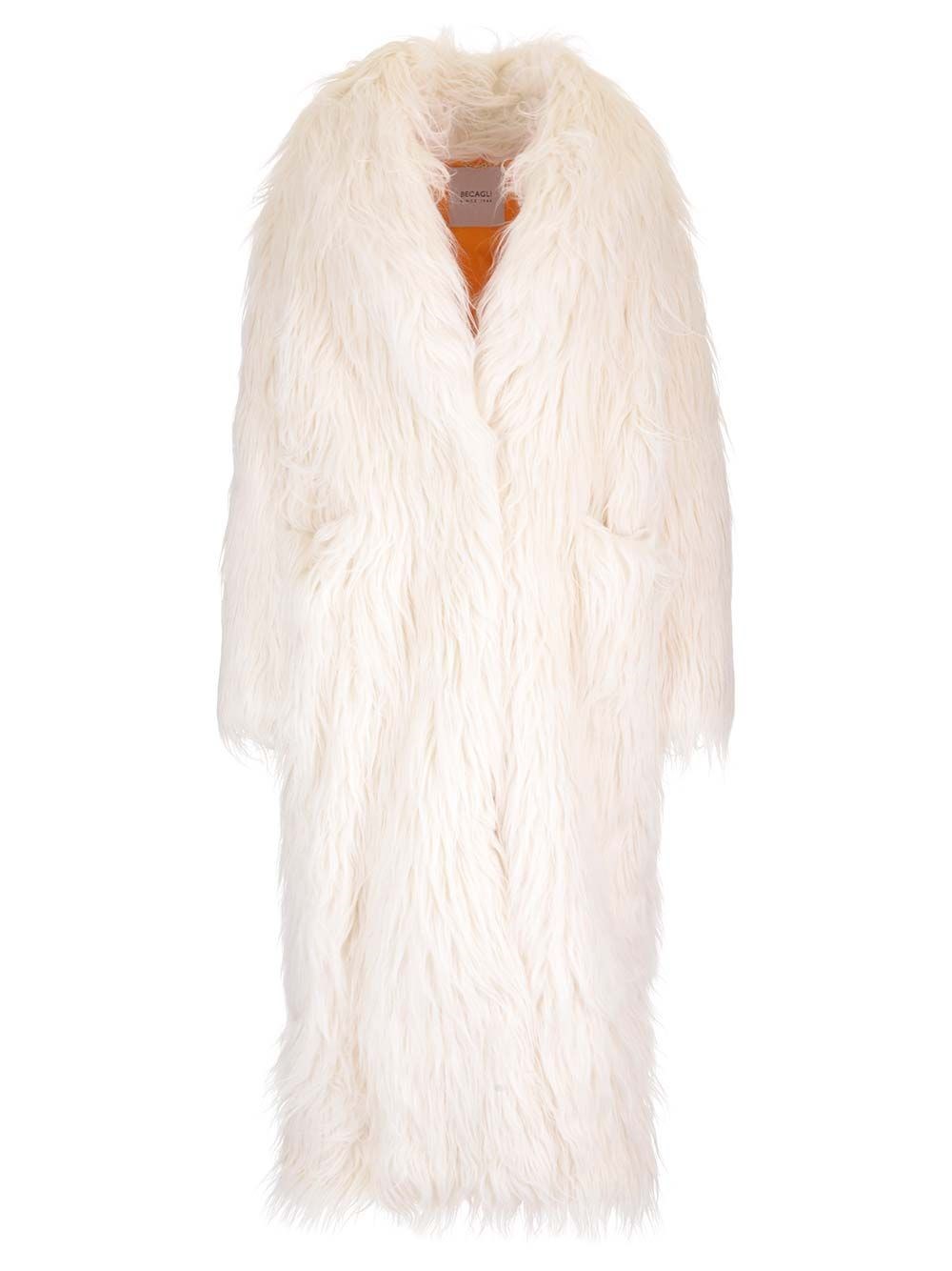 Al Duca D'Aosta Becagli Cappotto eco pelliccia Moda