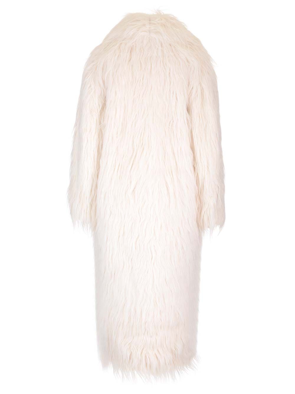 Al Duca D'Aosta Becagli Cappotto eco pelliccia Moda