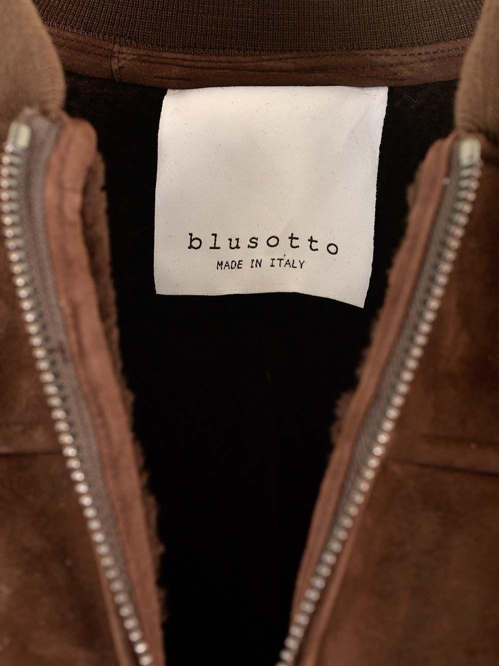 Al Duca D'Aosta Blusotto Bomber in nappa Italy