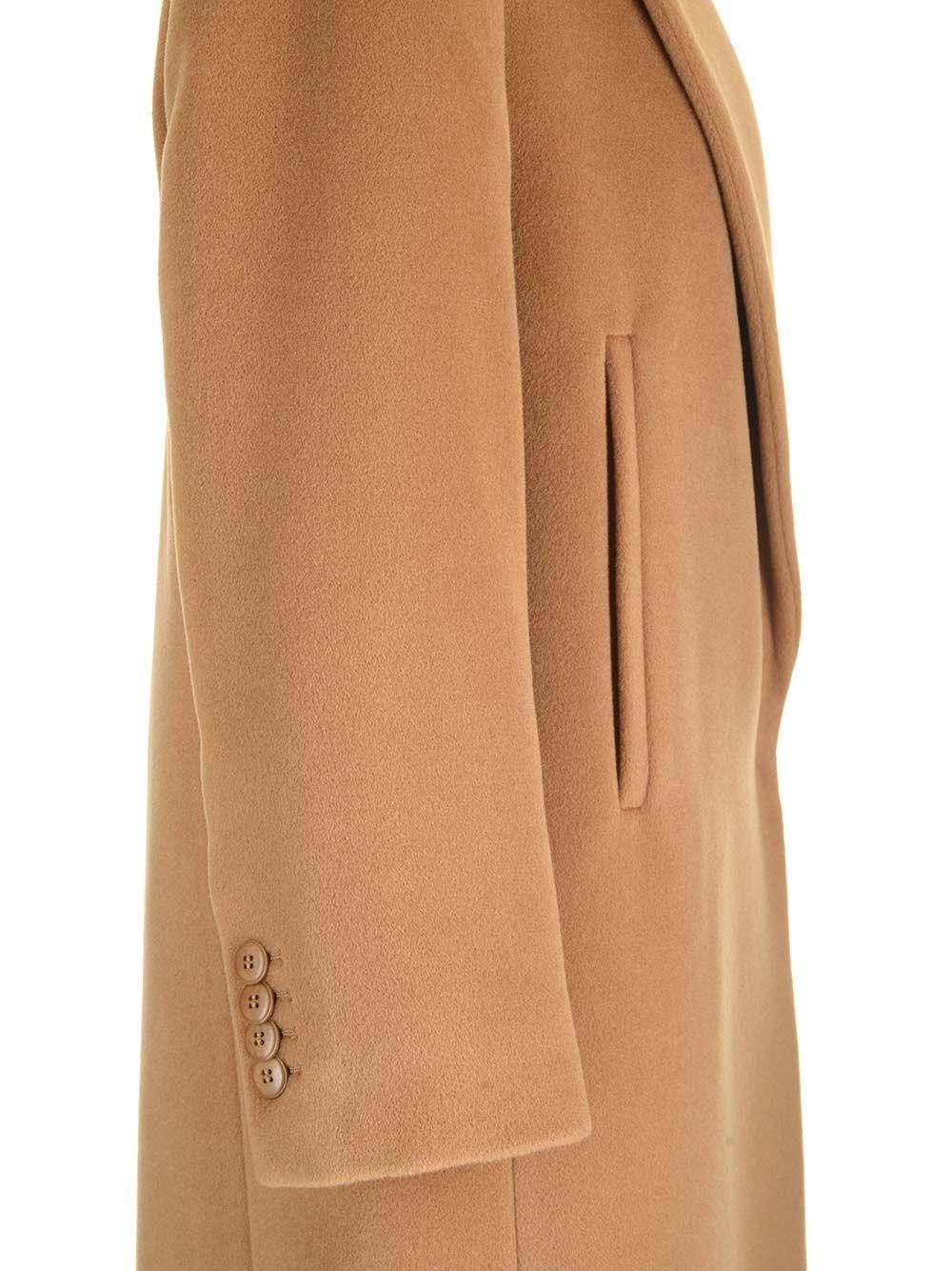 Al Duca D'Aosta Studio Max Mara Cappotto lungo doppiopetto in pura lana Italia