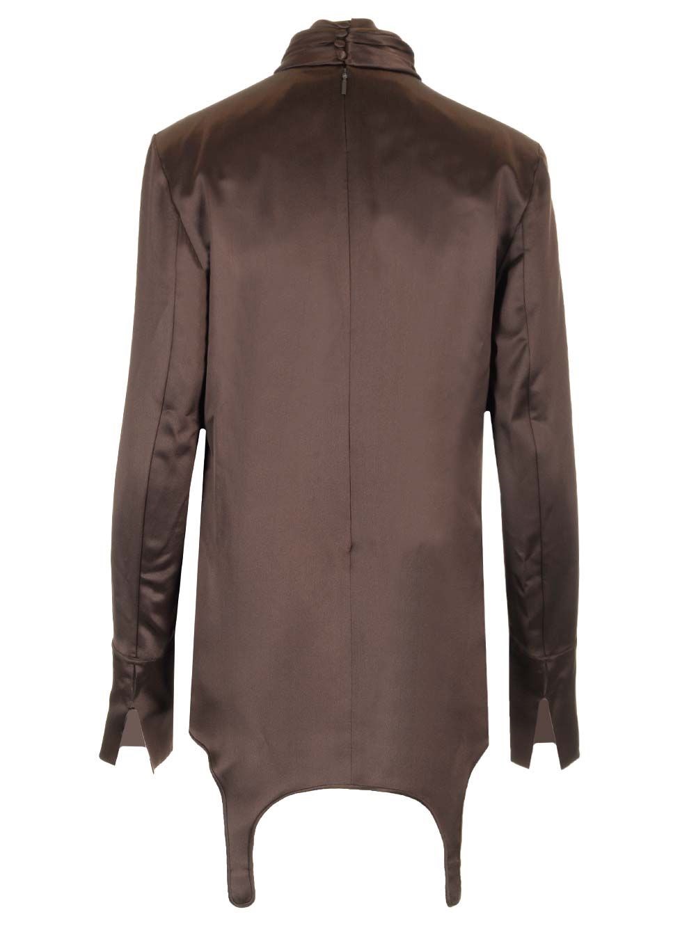 Al Duca D'Aosta Saint Laurent Blusa con giarrettiera Promozione