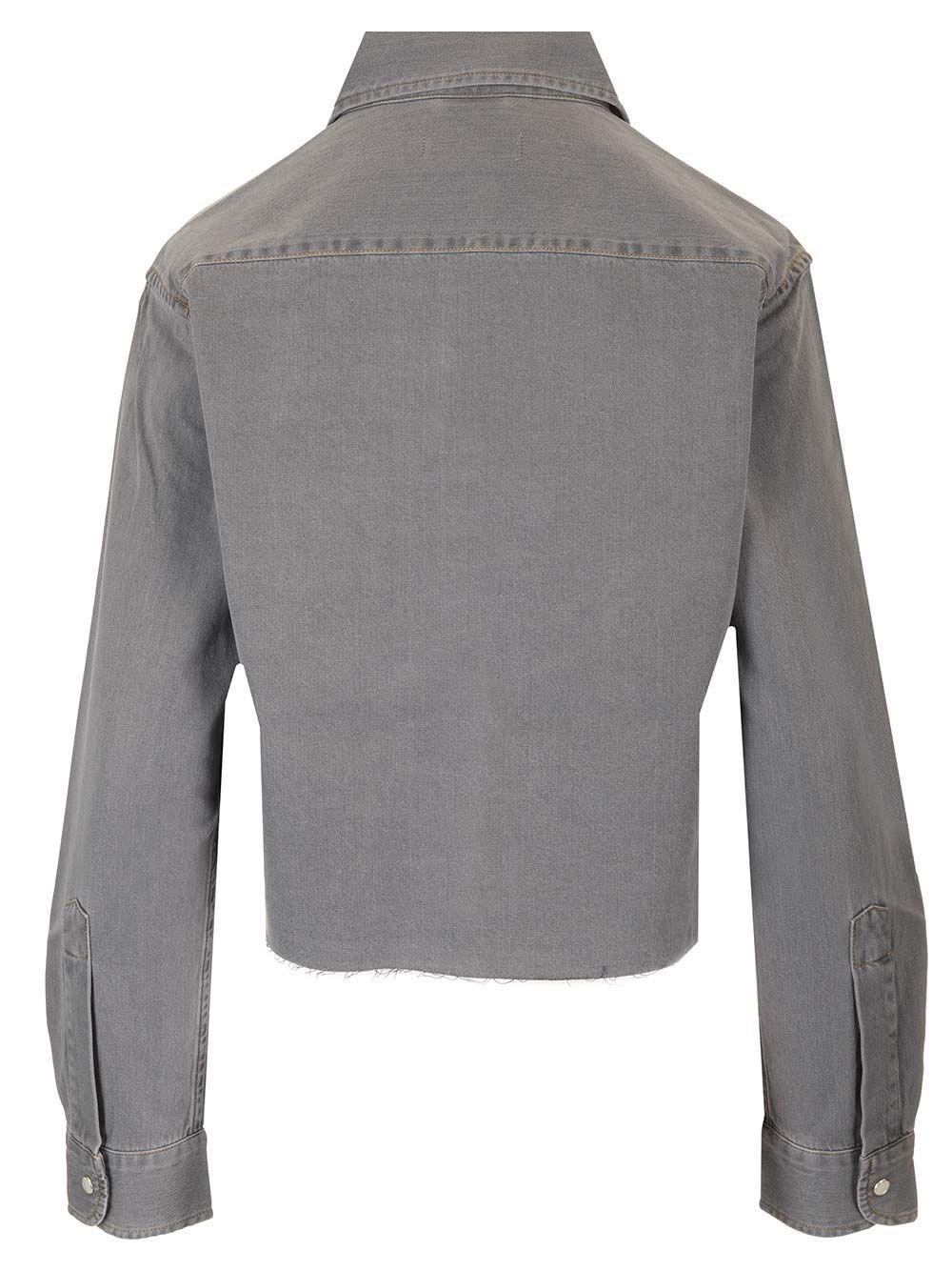 Al Duca D'Aosta Miu Miu Camicia in chambray Negozi Online