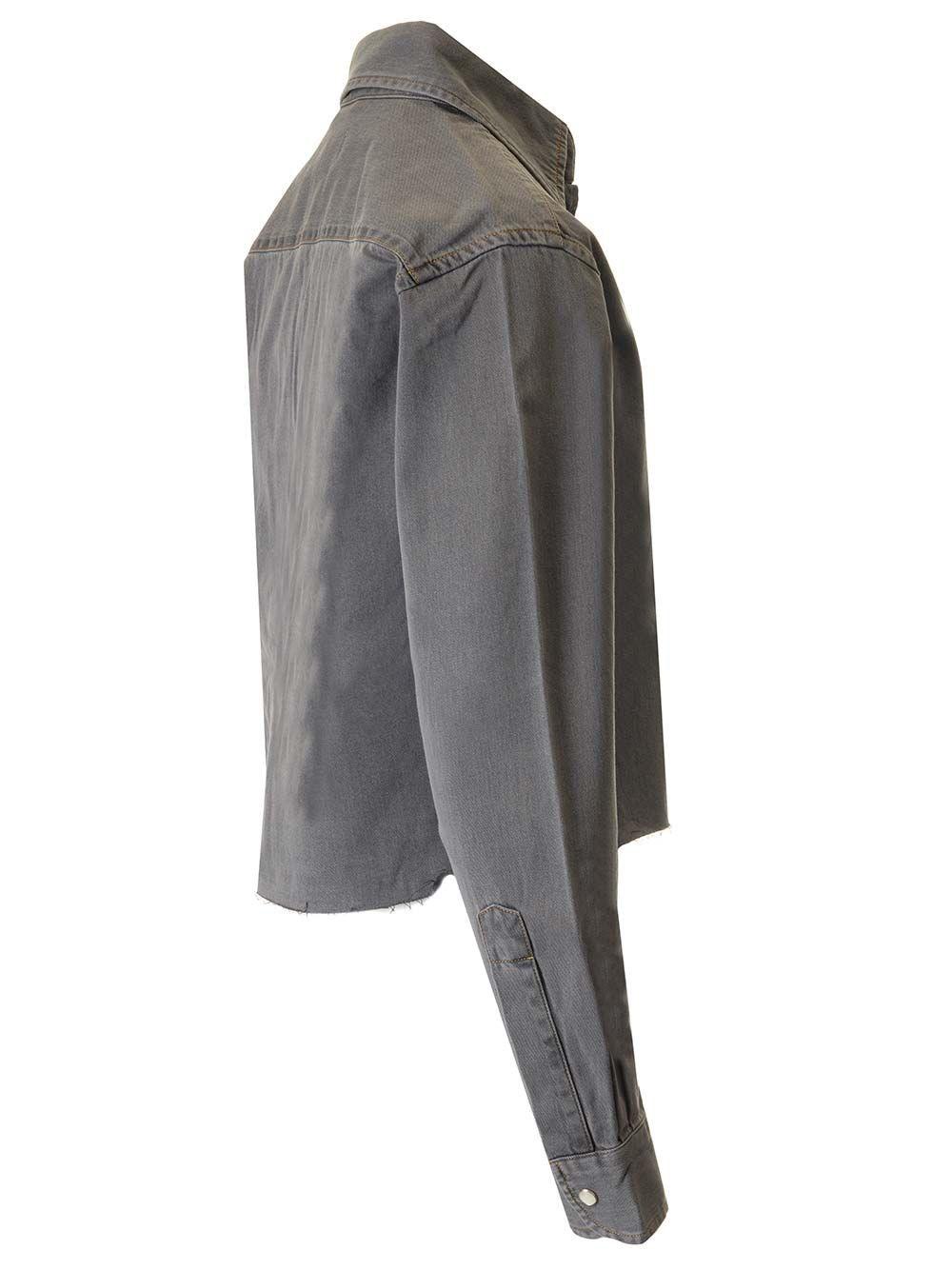 Al Duca D'Aosta Miu Miu Camicia in chambray Negozi Online