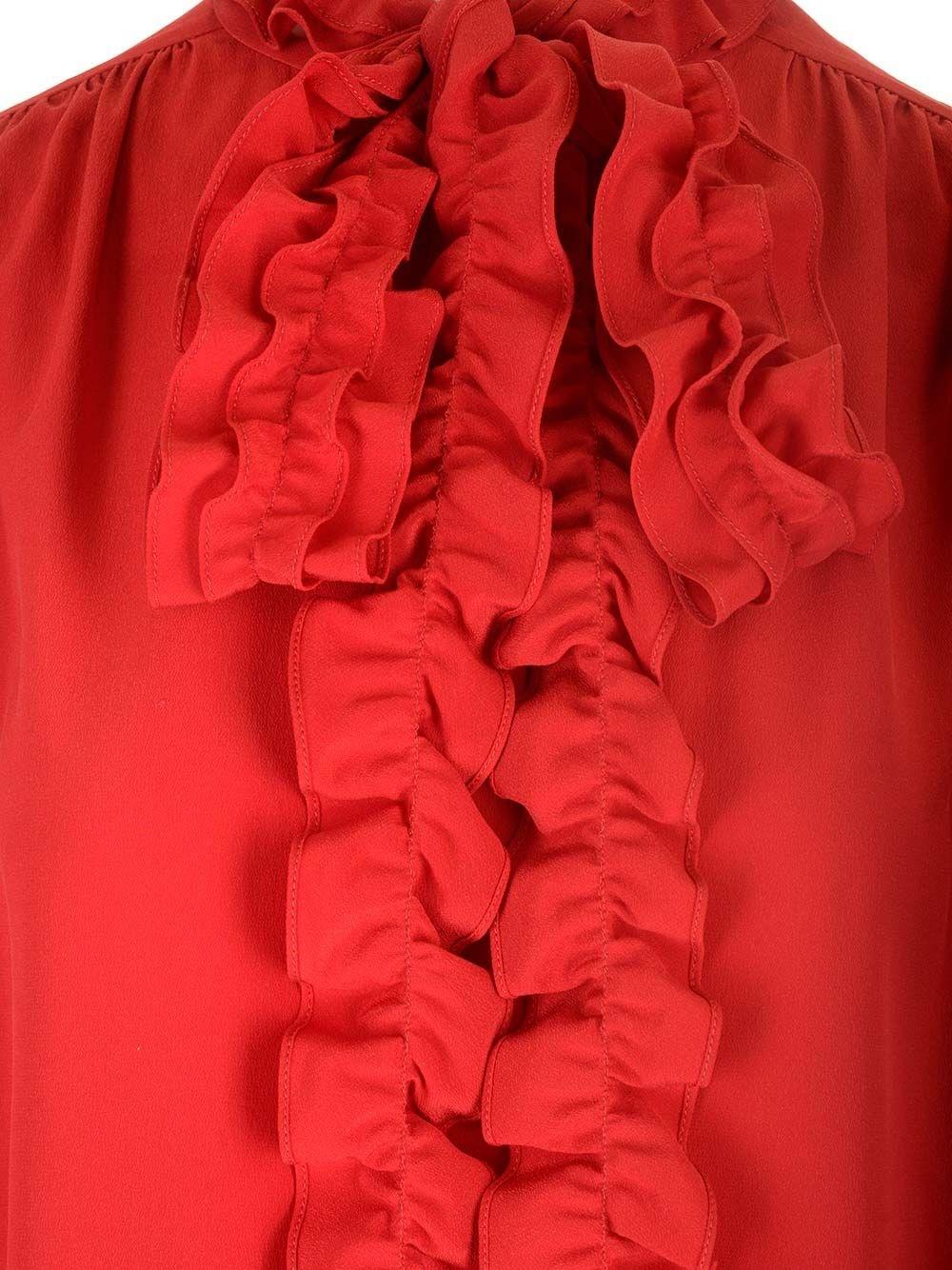 Al Duca D'Aosta Valentino Garavani Camicia in crepe de chine Acquista Ora