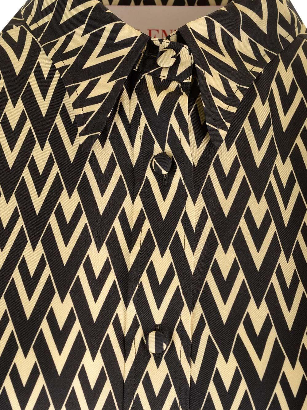 Al Duca D'Aosta Valentino Garavani Camicia in twill Affare Del Giorno