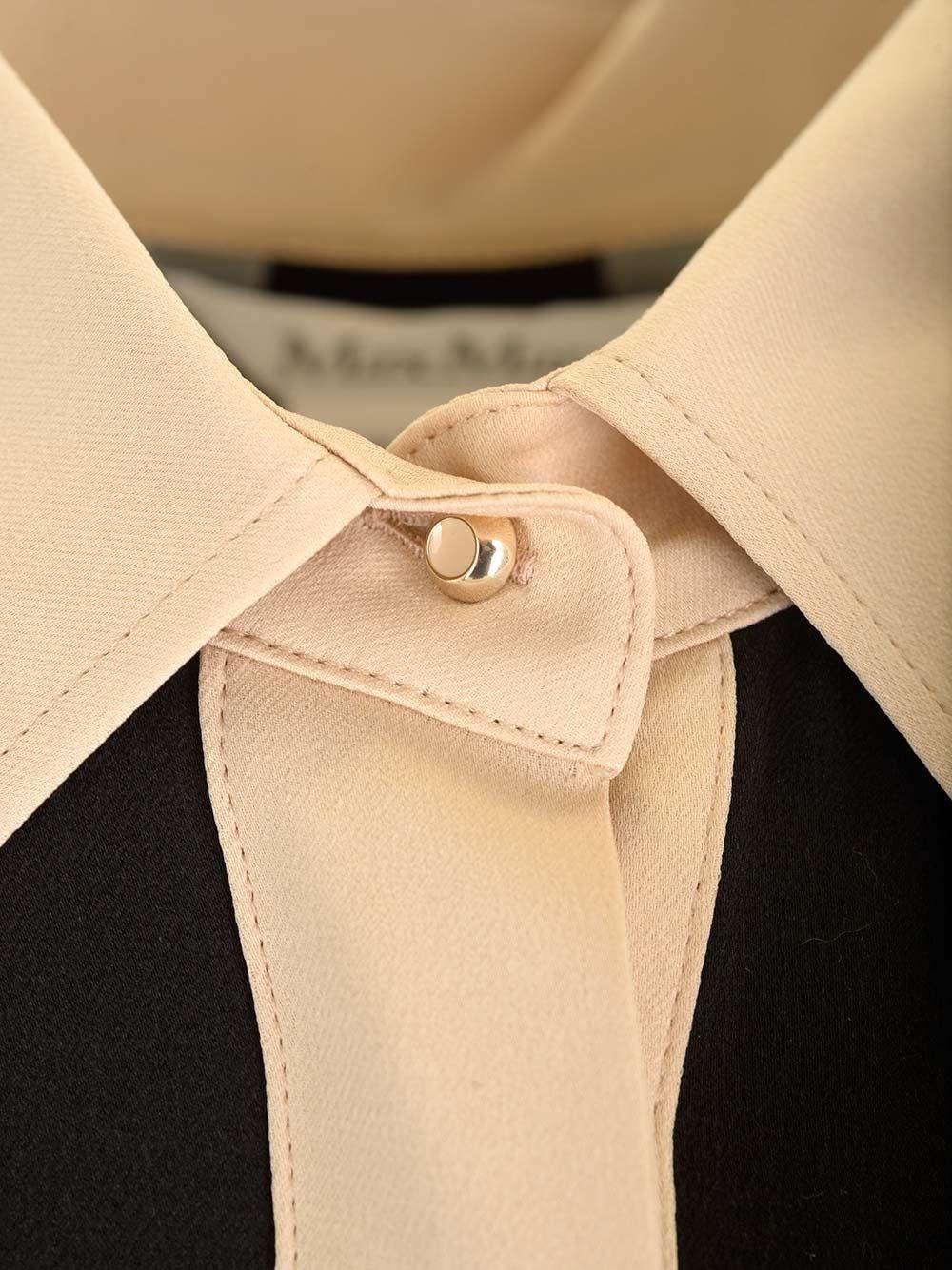 Al Duca D'Aosta Max Mara Camicia in charmeuse di seta Prezzo Ridotto