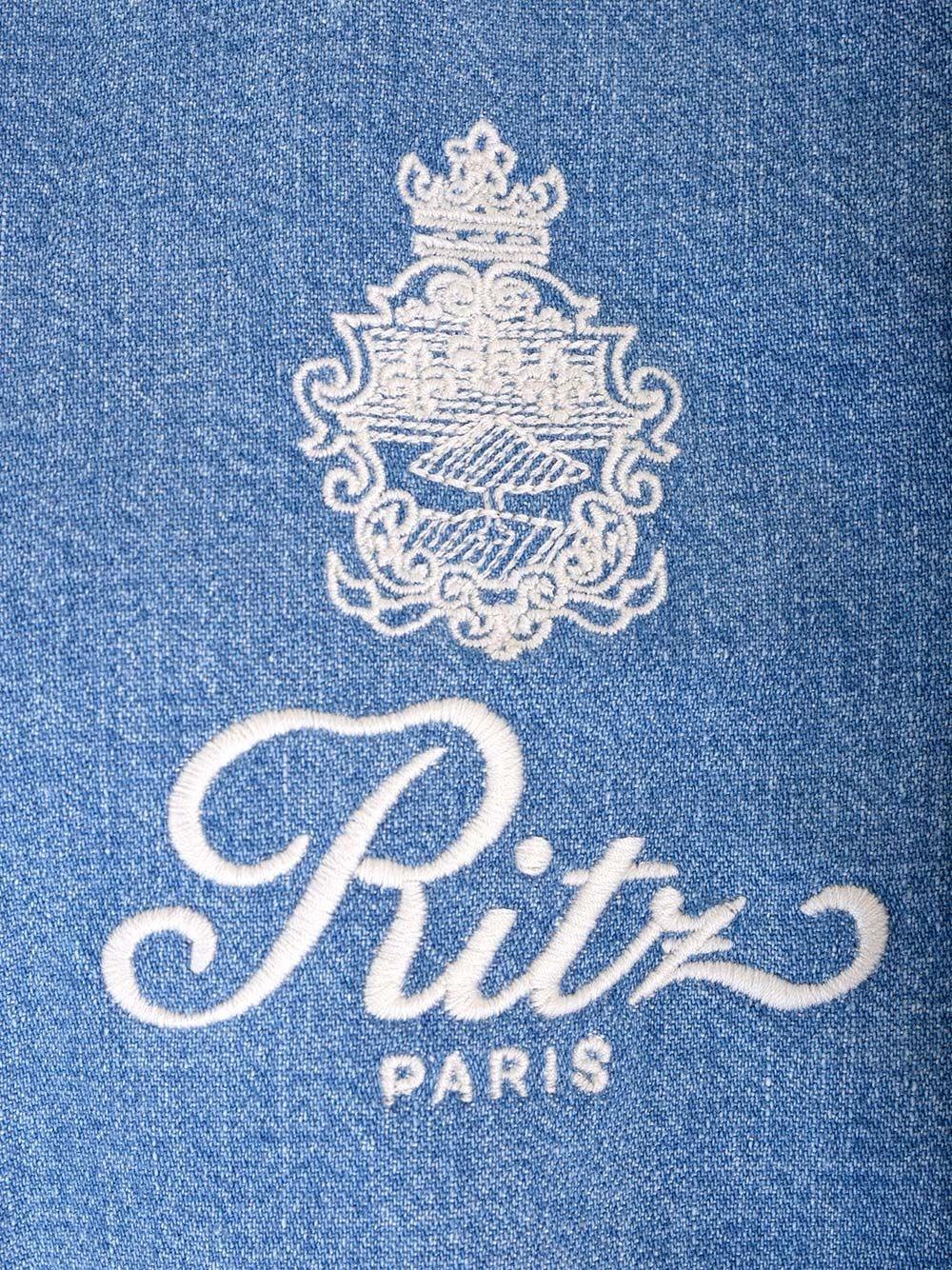 Al Duca D'Aosta Frame X Ritz Camicia in denim Sottocosto