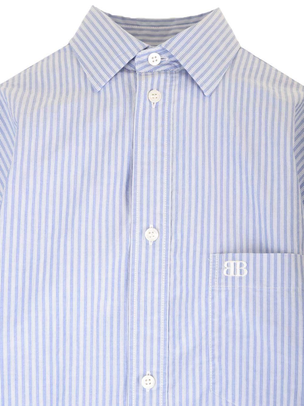 Al Duca D'Aosta Balenciaga Camicia oversize "Knotted Shirt" Sconto