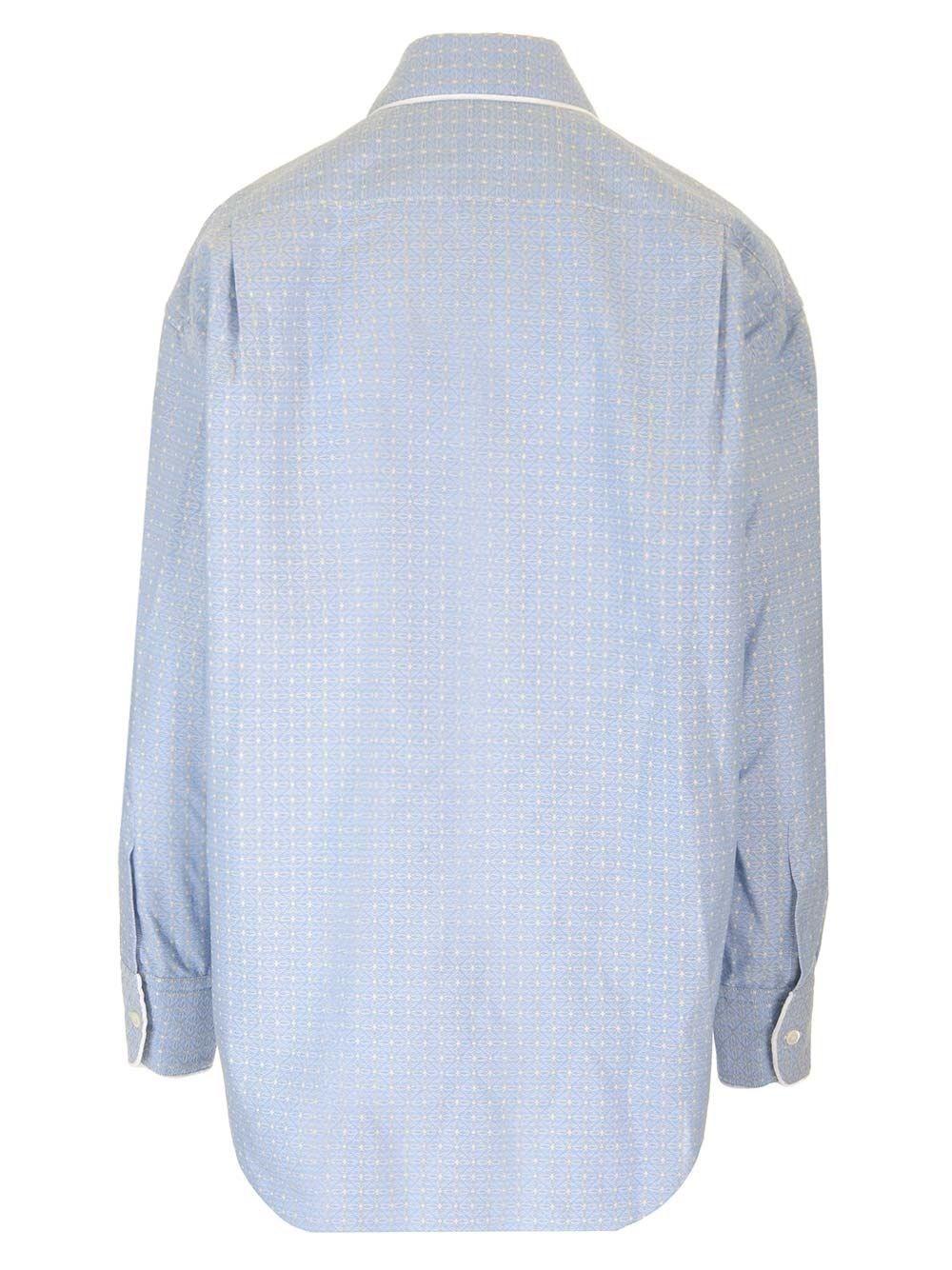 Al Duca D'Aosta Etro Camicia in cotone ricamato Outlet