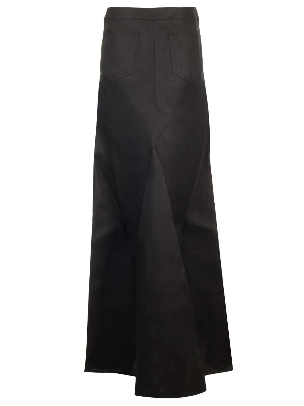 Al Duca D'Aosta Rick Owens Gonna lunga in twill Vendita