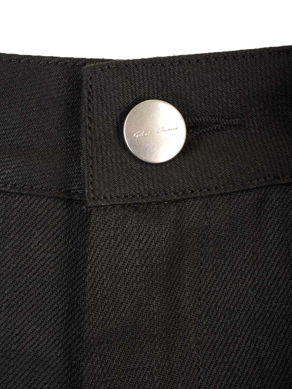 Al Duca D'Aosta Rick Owens Gonna lunga in twill Vendita