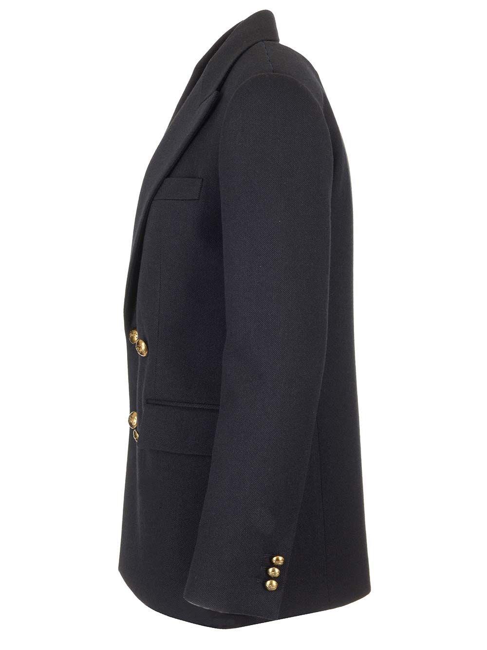Al Duca D'Aosta Burberry Blazer doppiopetto blu navy Acquista Ora